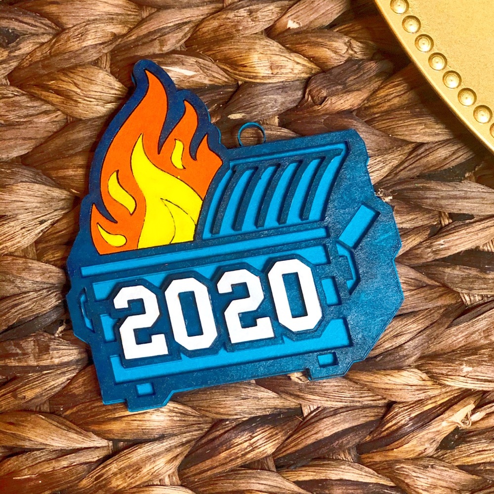 2020 Dumpster Fire Ornament